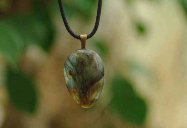 Pendentif en labradorite